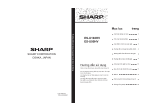 Hướng dẫn sử dụng Sharp ES-U102HV-S Máy giặt