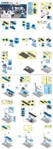 Handleiding Sluban set M38-B0272 Police Controlepost