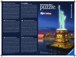 Mode d’emploi Ravensburger Statue of Liberty Puzzle 3D