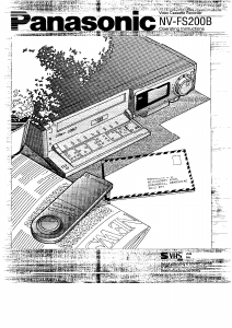 Manual Panasonic NV-FS200B Video recorder