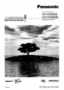 Bruksanvisning Panasonic NV-HD685B Video inspelare