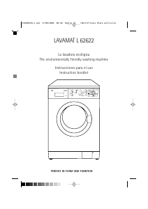 Manual AEG L62622 Washing Machine