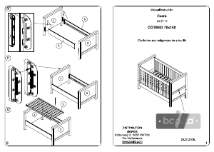 Bedienungsanleitung Bopita Carre Babybett