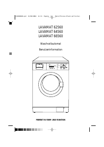 Bedienungsanleitung AEG L62560 Waschmaschine