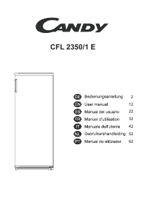 Manual de uso Candy CFL 2350/1 E Refrigerador