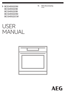 Handleiding AEG BCS455020B Oven