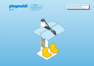 Manuale Playmobil set 3171 City Life Fermata dell'autobus