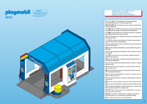 Mode d’emploi Playmobil set 4312 City Life Station de Lavage Voitures