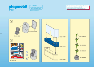 Manuale Playmobil set 4402 City Life Dal veterinario