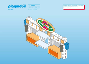 Manuale Playmobil set 4484 City Life Negozio di fiori