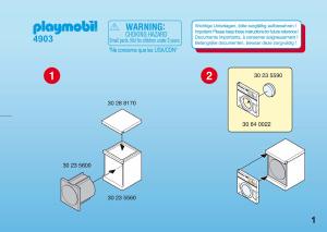 Manual de uso Playmobil set 4903 City Life Repartidor de Miele