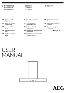 Manual AEG GD5960V Hotă