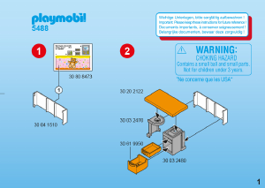 Handleiding Playmobil set 5488 City Life Speelgoedwinkel