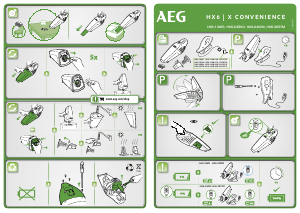 Manual AEG HX6-24IGM Handheld Vacuum