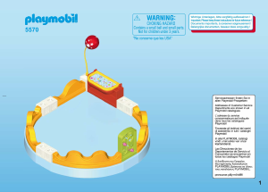Manual de uso Playmobil set 5570 City Life Zona de bebés