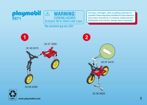 Manual de uso Playmobil set 5571 City Life Seguridad en el tráfico