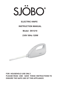 Handleiding Sjöbo EK12010 Elektrisch mes
