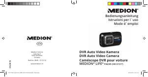 Mode d’emploi Medion P86009 (MD87277) Caméscope action