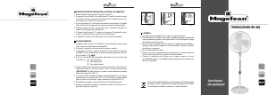 Manual de uso Magefesa MGF-2160 Seaton Ventilador