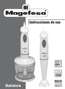 Manual de uso Magefesa MGF-4163 Unire Max Batidora de mano