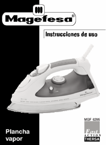 Manual de uso Magefesa MGF-6295 Thersa Plancha