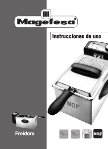 Manual de uso Magefesa MGF-4460 Milos Freidora