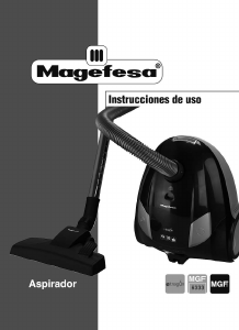 Manual de uso Magefesa MGF-6333 E-Tragon Aspirador
