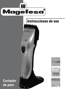 Manual de uso Magefesa MGF-7020 Sesgo II Cortapelos
