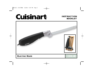 Handleiding Cuisinart CEK-40 Elektrisch mes