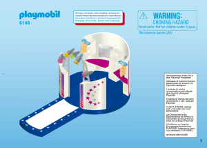 Mode d’emploi Playmobil set 6148 City Life Podium pour casting de mode