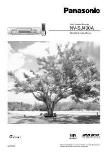 Bruksanvisning Panasonic NV-SJ400A Video inspelare