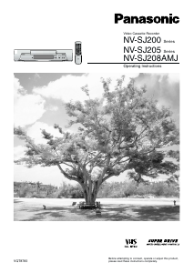 Manual Panasonic NV-SJ205AM Video recorder
