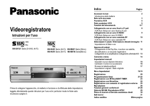 Manuale Panasonic NV-MV16Senies Videoregistratore