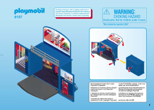 Manual Playmobil set 6157 City Life Motorcycle workshop