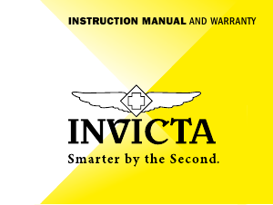 Bruksanvisning Invicta Specialty 35779 Armbandsur