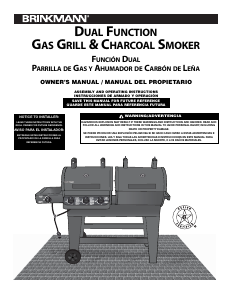 Manual Brinkmann 810-3821-S Barbecue
