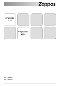 Manuale Zoppas PFC14401WA Congelatore