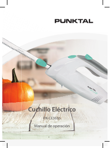 Manual de uso Punktal PK-CE3635 Cuchillo eléctrico