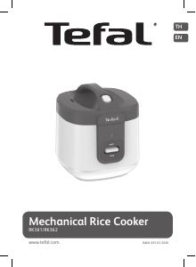 Manual Tefal RK362566 Rice Cooker