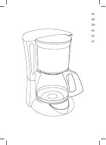 Manual de uso Tefal CM171510 Máquina de café