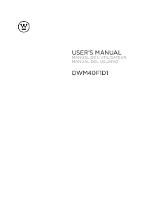 Mode d’emploi Westinghouse DWM40F1D1 Téléviseur LED