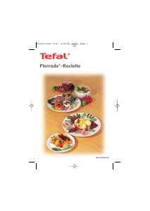Mode d’emploi Tefal PR301112 Pierrade Gril raclette