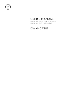 Handleiding Westinghouse DWM40F3G1 LED televisie