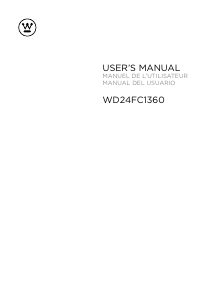 Manual Westinghouse WD24FC1360 LED Television