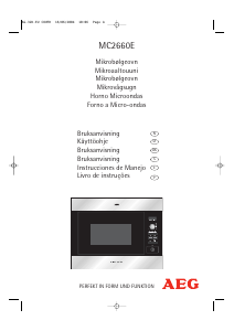 Bruksanvisning AEG MC2660E-A Mikrobølgeovn