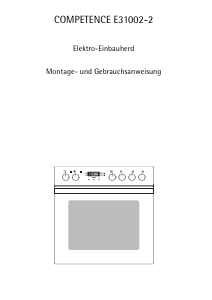 Bedienungsanleitung AEG E31002-2-W Herd