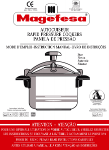 Manual Magefesa Fiesta Pressure Cooker