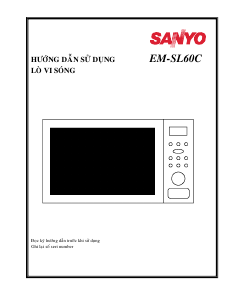 Hướng dẫn sử dụng Sanyo EM-SL60C Lò vi sóng