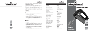 Manual de uso Magefesa MGF-4182 Stiria Inox Batidora de varillas