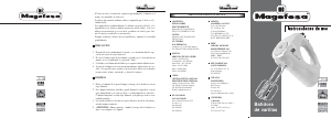 Manual de uso Magefesa MGF-4183 Ghira Batidora de varillas